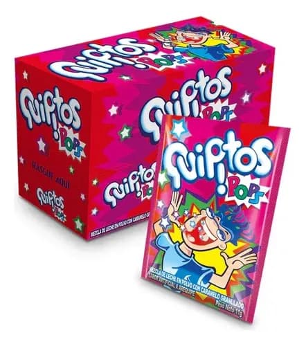 Quipito Pops * 8 G * Dis 24 Und