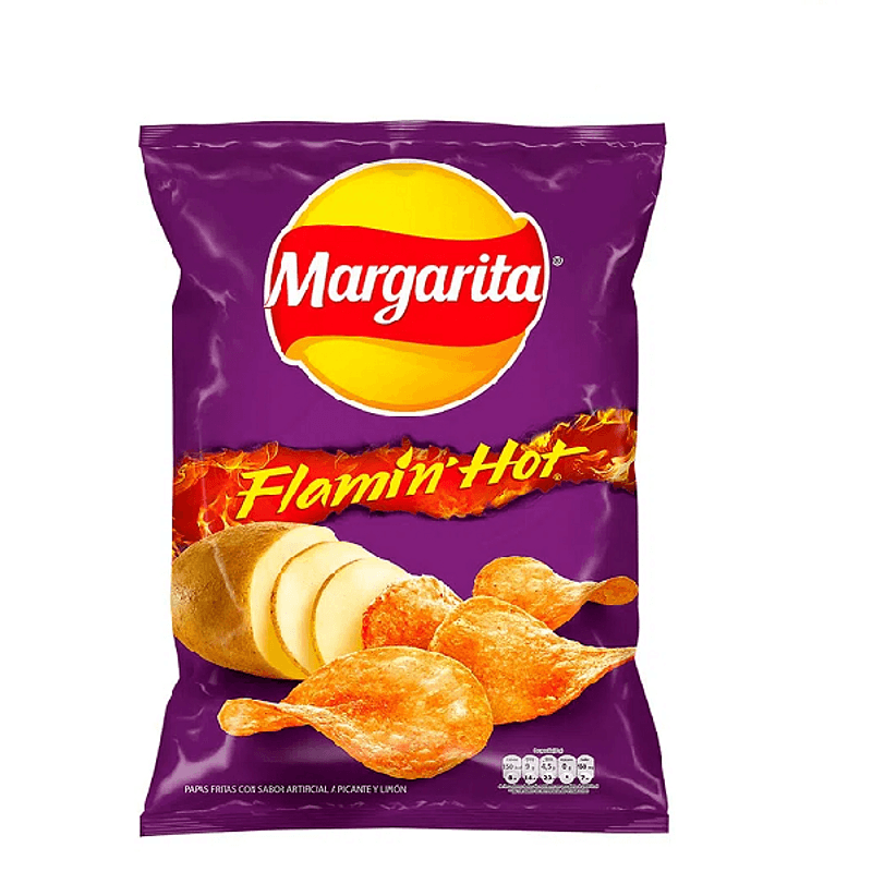 Margarita Ondulada Flamin Hot 40G *12