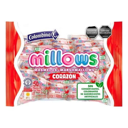 Millows Ind Corazon * B 50U * Cj 8B
